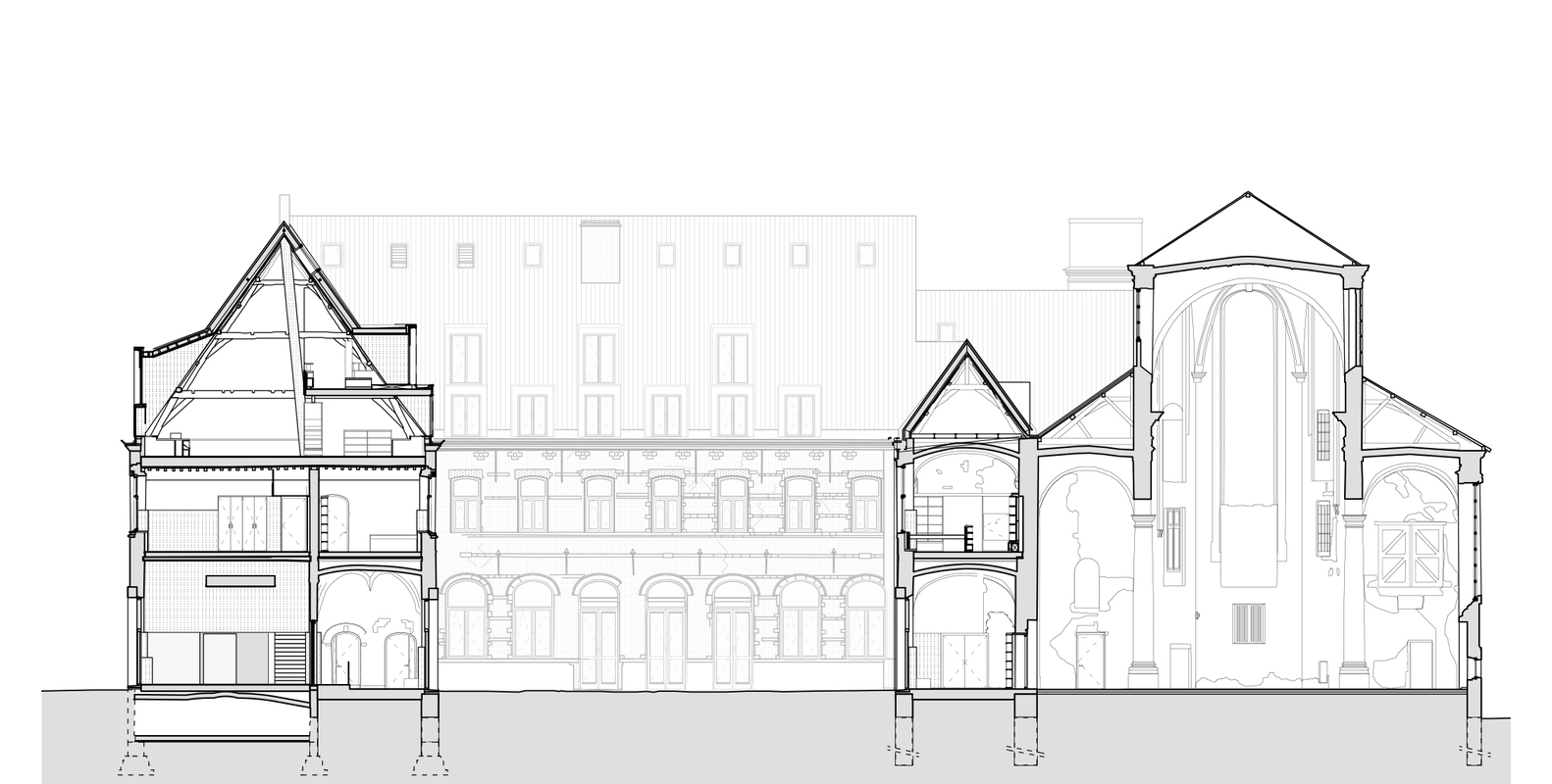 《城市图书馆 Het Predikheren》——历史与未来的共生-50