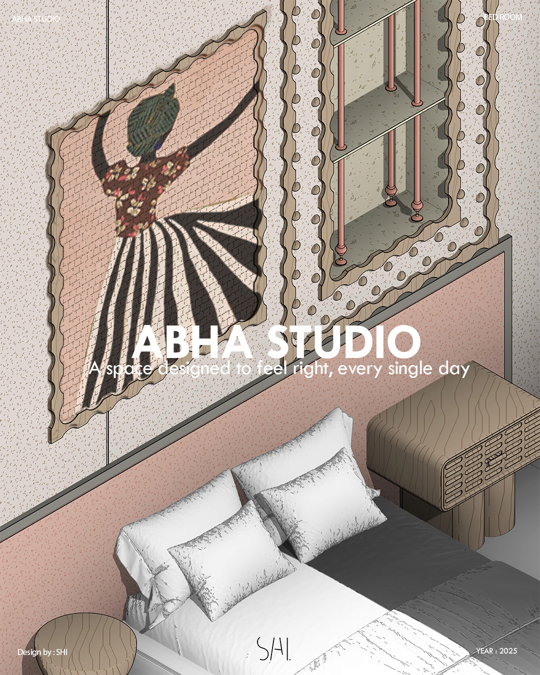 2026年 阿卜哈工作室 卧室丨沙特阿拉伯丨SHI studio-28
