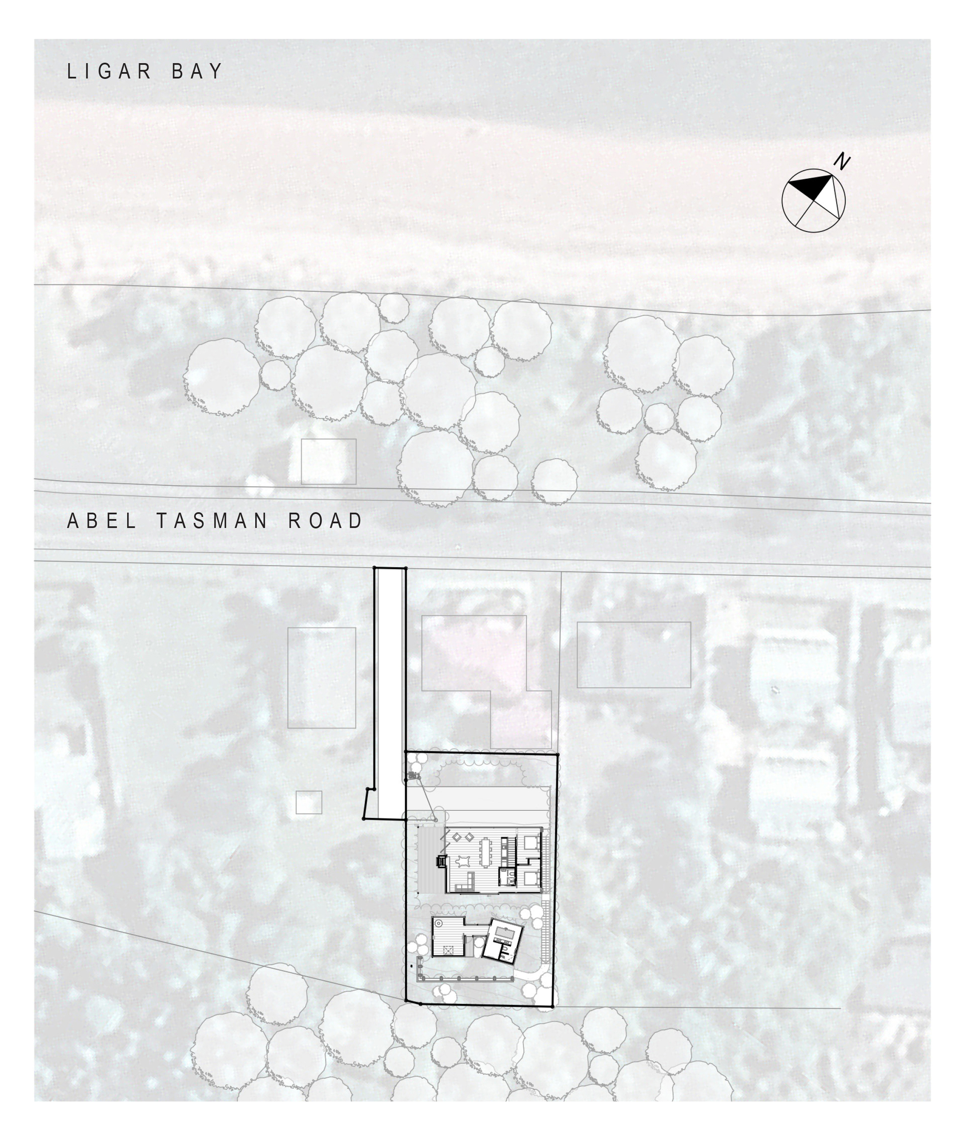 利加尔湾巴赫住宅丨新西兰丨Young Architects-28