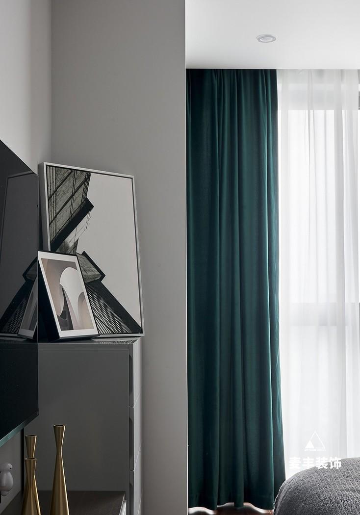 麦丰国际设计丨 90㎡现代简约家居,自然与理性的完美融合-15