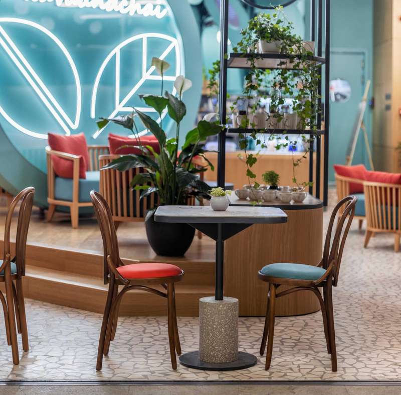 Kava & Chai – DIFC咖啡与茶店室内设计丨阿联酋迪拜丨4SPACE-2