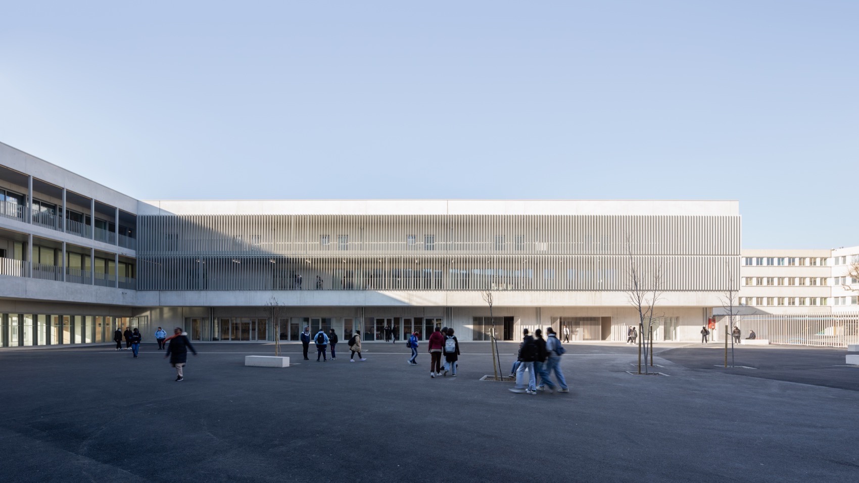 Joséphine Baker中学校,法国 / Panorama Architecture-17