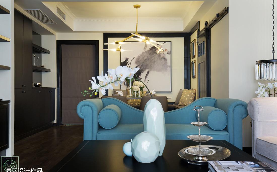 平层丨【清羽设计】MoonHouse-8