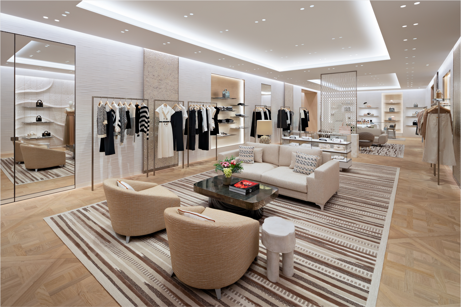 印尼广场Dior门店扩建项目丨印度尼西亚雅加达丨Dior法国总部内部设计团队-8