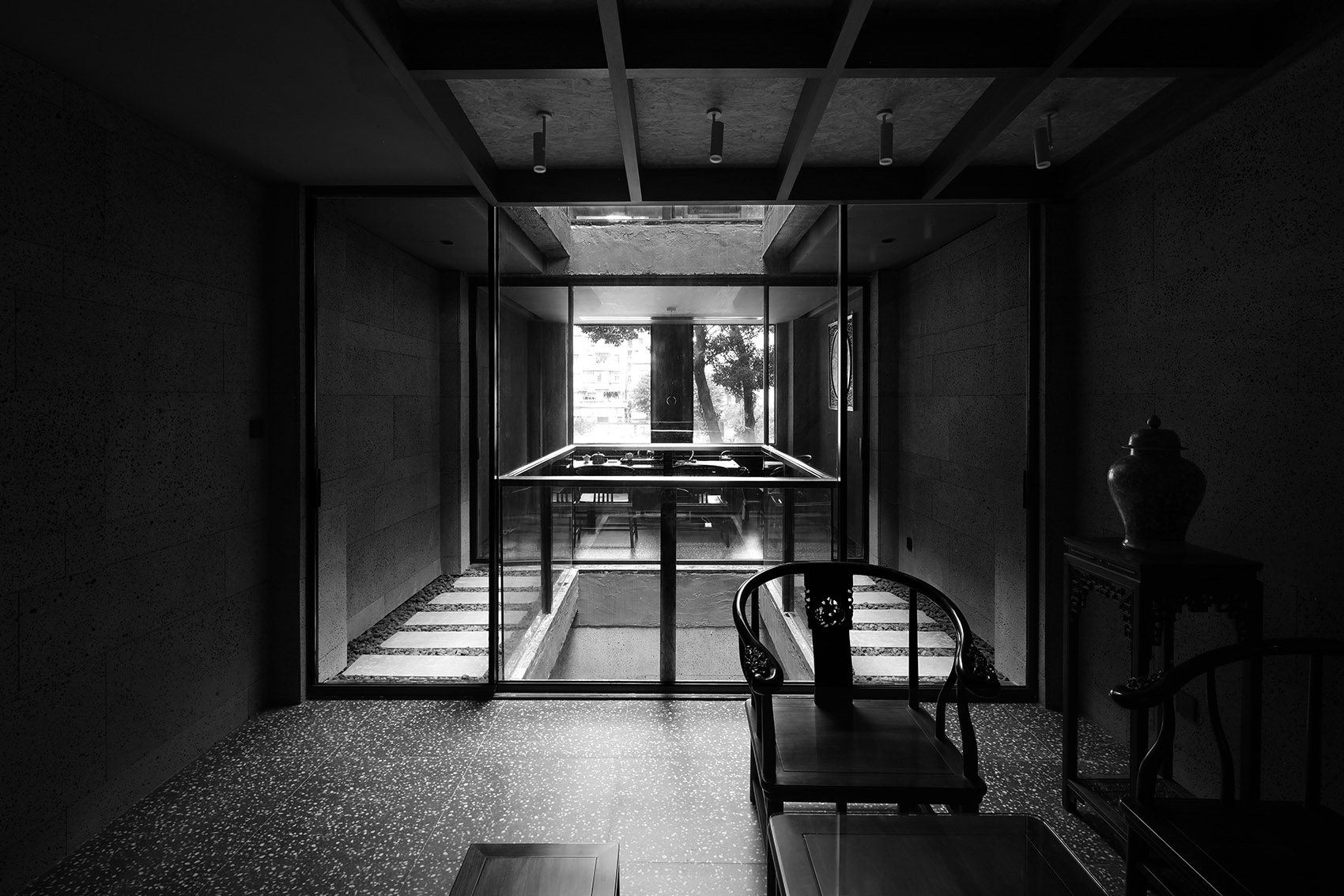 大少普洱茶室，广州 / 黑白木设计-33