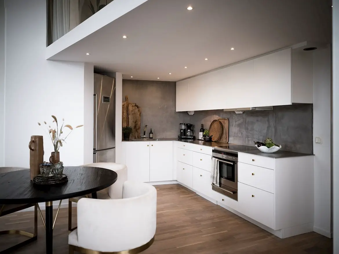 自然色彩的瑞典 duplex 公寓设计-7