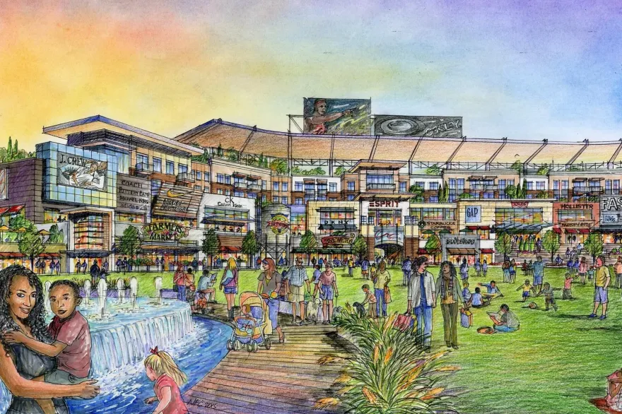 特纳球场重建项目丨美国亚特兰大丨HGOR-5