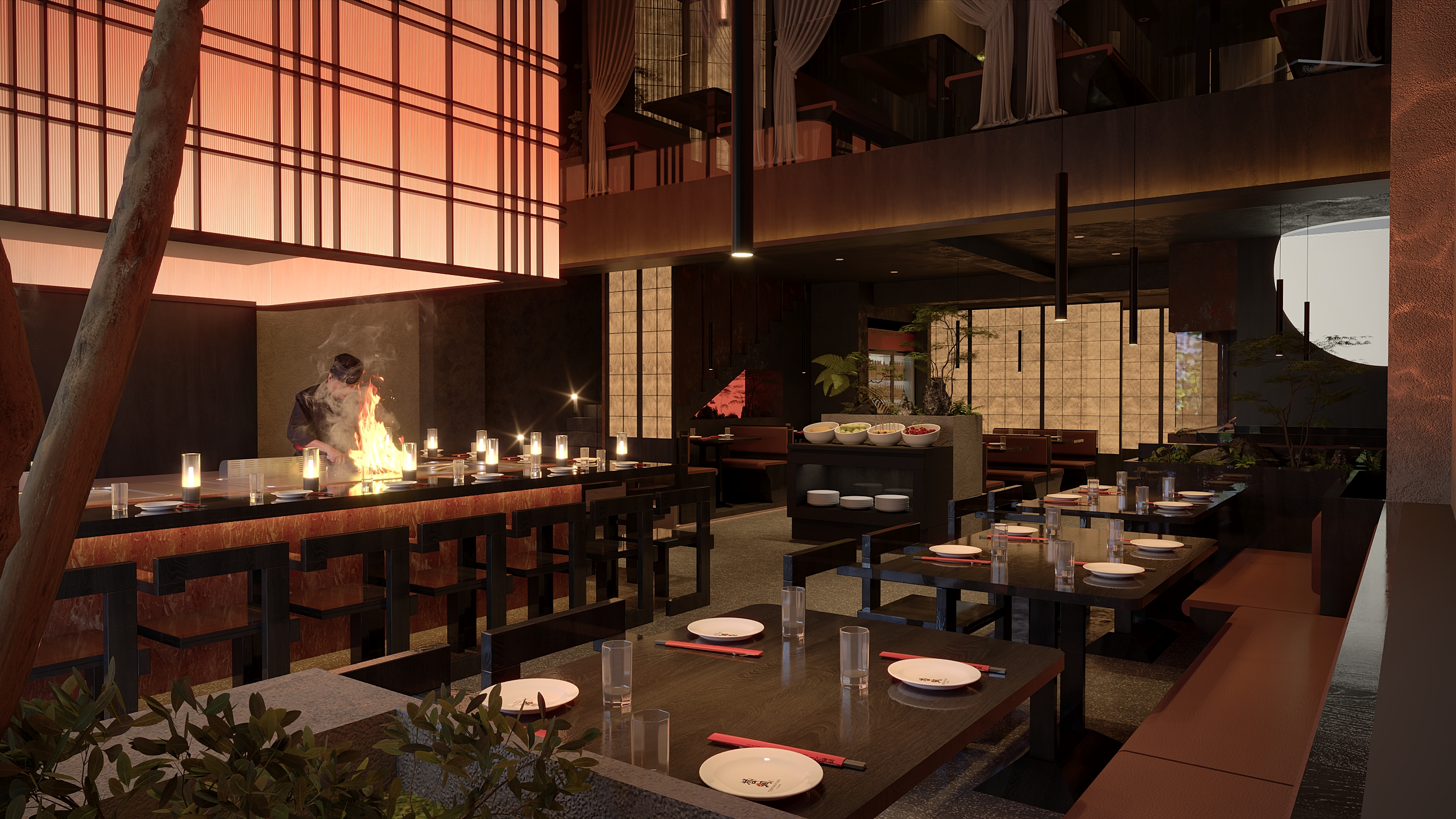 誉涧 日式铁板烧空间设计丨中国龙岩丨策设天合设计® CSdesign®-8