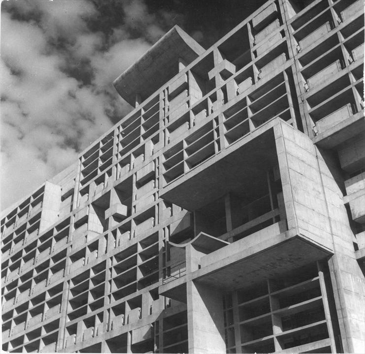 印度昌迪加尔秘书处大楼丨勒·柯布西耶(Le Corbusier)-35