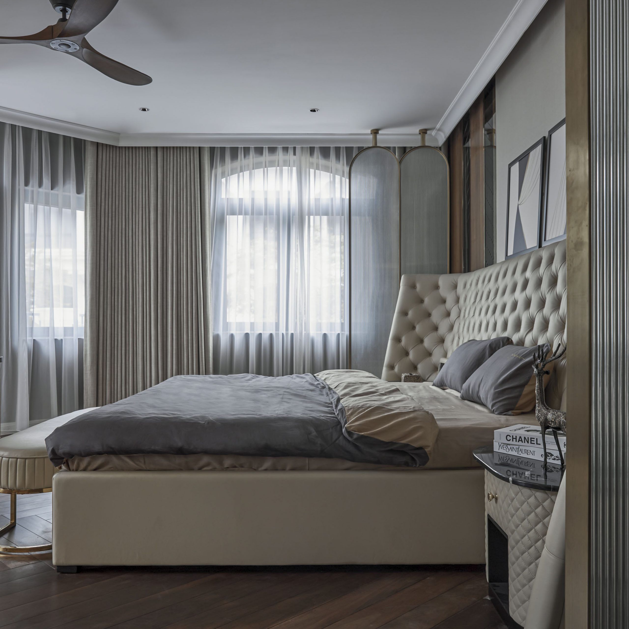 亚洲风格三层别墅设计,打造家庭温馨空间-64