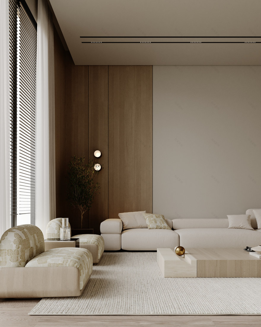 沙特阿拉伯·简约迪瓦尼雅客厅风格 丨沙特阿拉伯-1