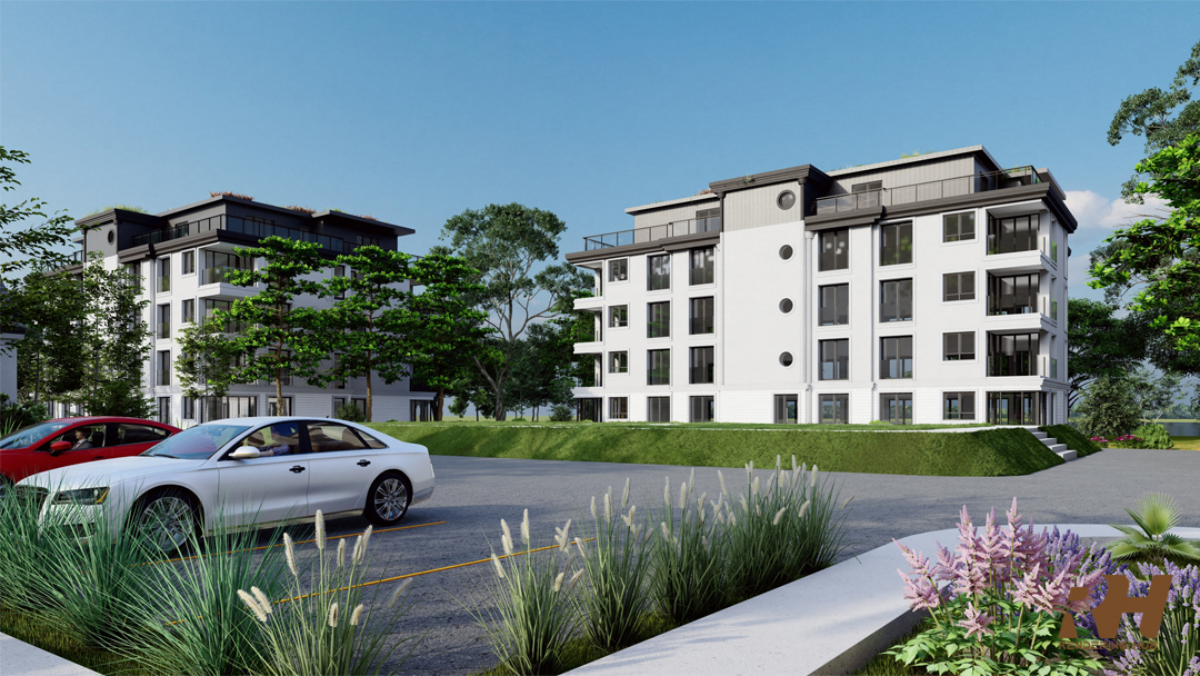 Hotel Exterior Design & 3D Rendering-8