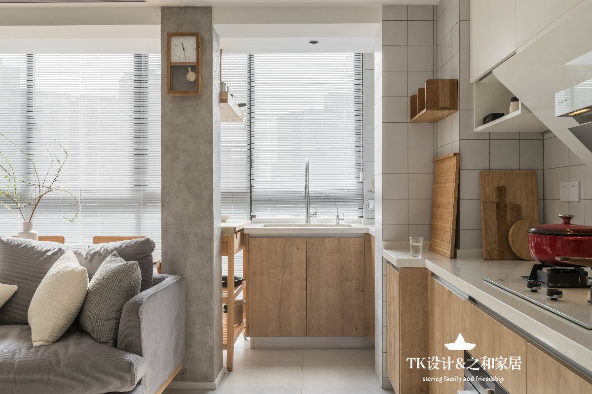 金地自在城 79 方现代日式 Loft 公寓 | 阳光、储物、互动的极致设计-35