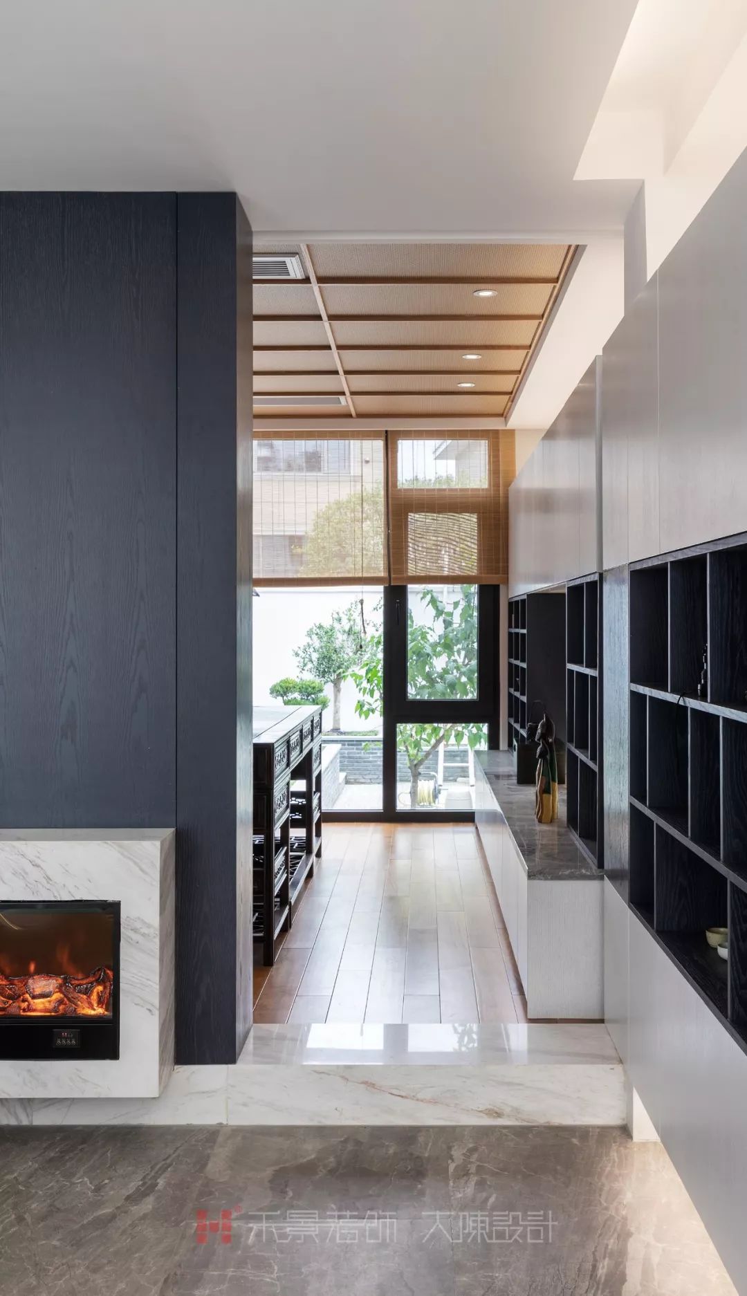 城市中的自然韵律——现代风格独栋别墅设计-32