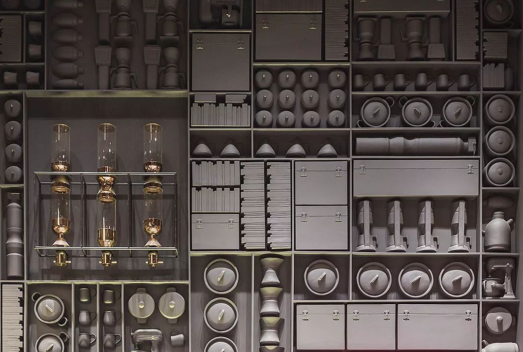 万科翡翠新都会咖啡博物馆，工业风融合咖啡文化-1