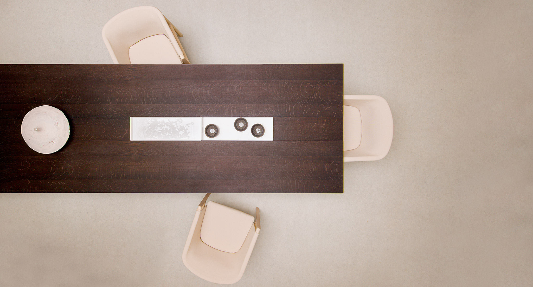 Kanji, dining tables - Paola Lenti - Indoor-1