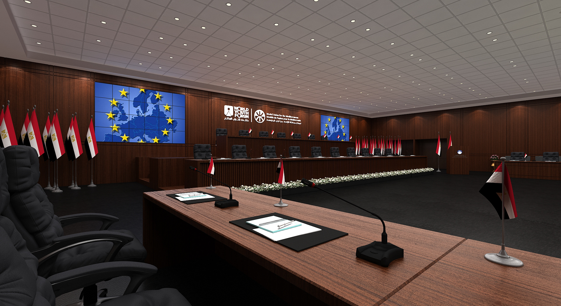 Model of union for the Mediterranean summit .WYF 2019-10