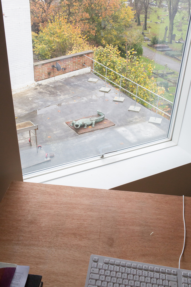 伦敦艺术家工作室住宅，演绎光与空间的对话-29