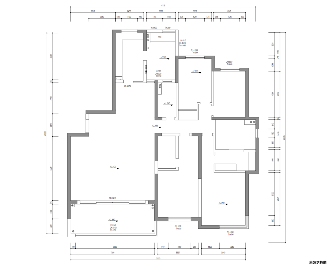 湖南株洲 253m² 精装改造丨中国株洲丨點道设计机构-4