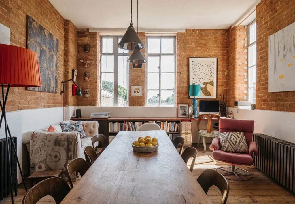由法国工作室在伦敦打造美式大苹果工业住宅-7