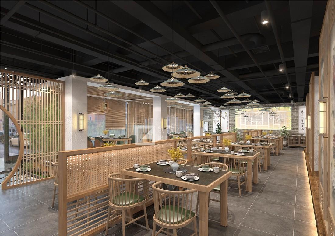 融合传统与现代,打造高朋满座的餐饮空间-19