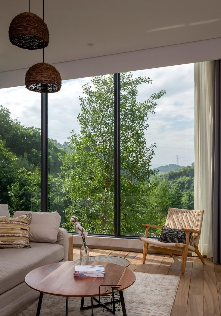 山间民宿"天空之镜",自然与空间的完美融合-15