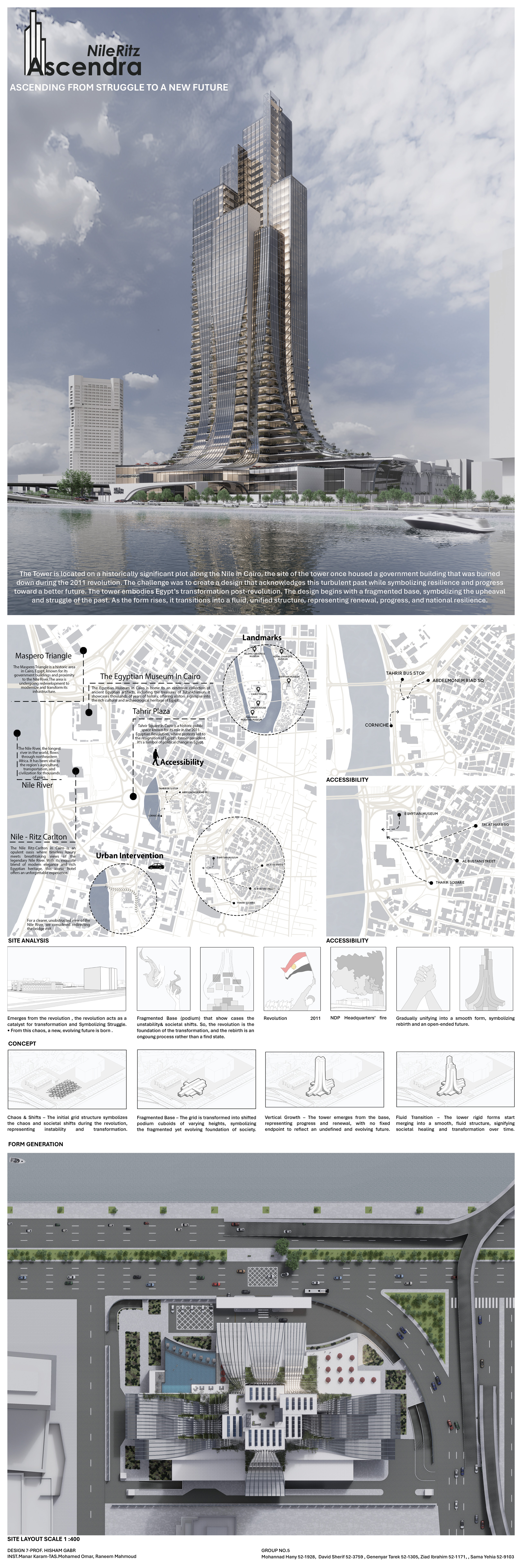 ASCENDRA - A Symbolic Cultural Skyscraper on the Nile-0