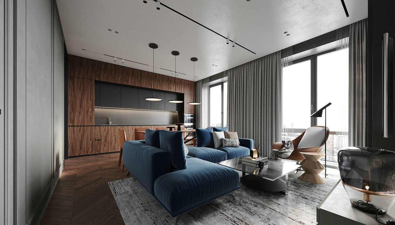 乌克兰原木与蓝色 柔软而坚定，放缓生活的节奏-6