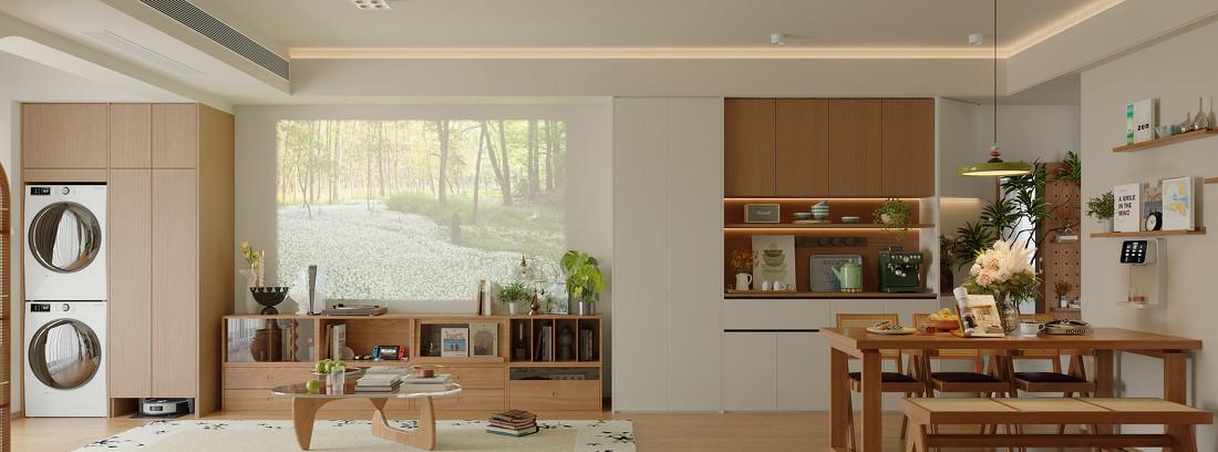 106㎡森系原木风精装升级  广州华润置地丨中国广州-3