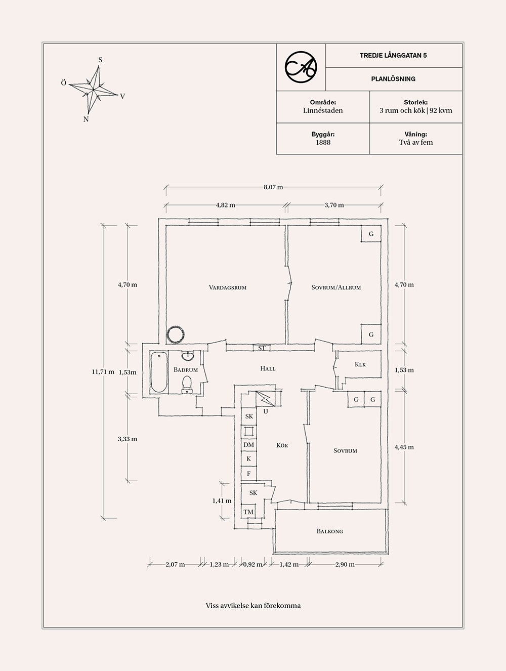 蓝色与白色的典雅公寓 | 哥德堡的瑞典设计之美-30