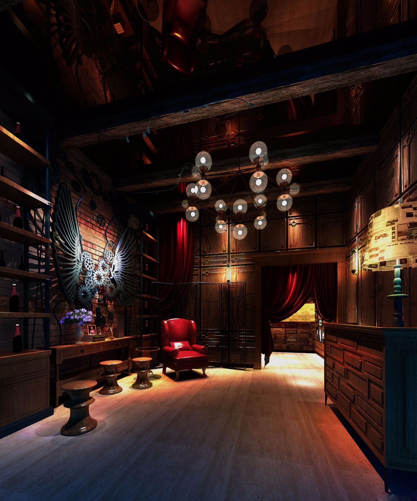 成都苏荷酒吧 合壹设计-32