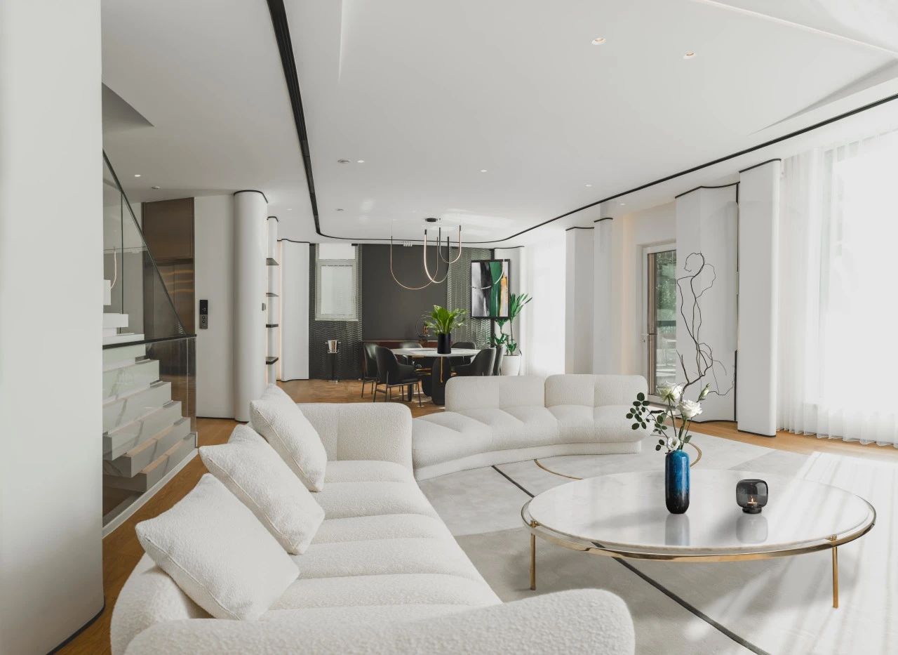 500 平米的优雅生活私宅丨中国山东丨吴巍设计团队-8