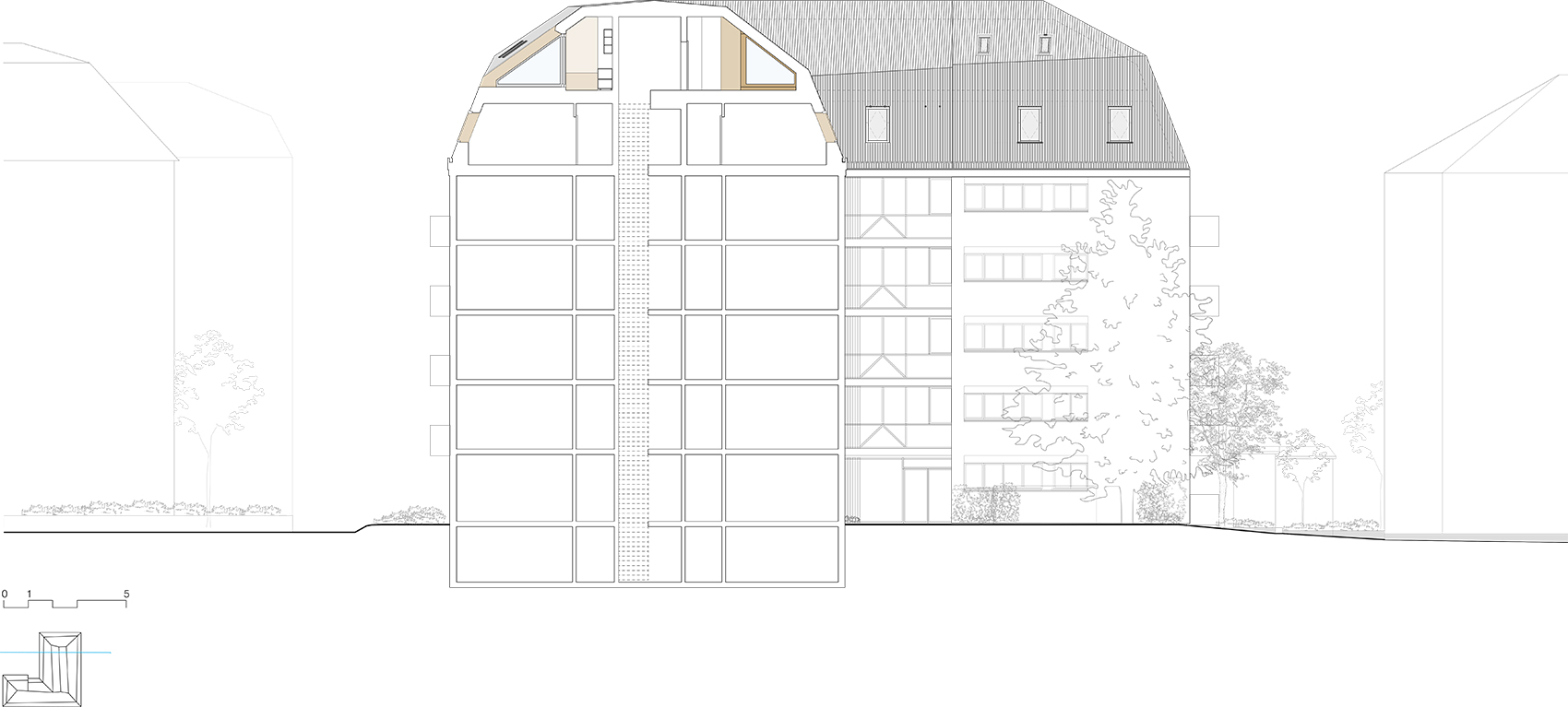 DAPPLES 街道住宅扩建丨瑞士洛桑丨LOCALARCHITECTURE-45