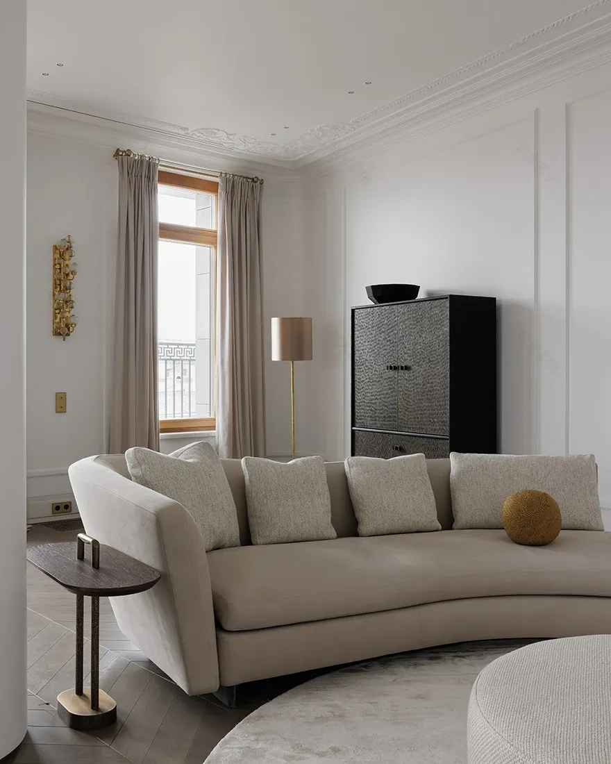 150平米圣彼得堡河畔公寓设计丨俄罗斯圣彼得堡丨Артем Паршиков,Юлия Боко-12