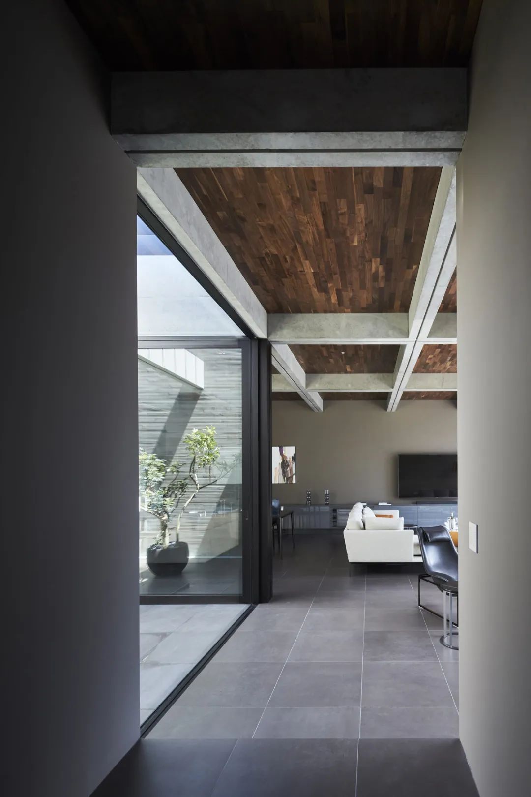 日本野兽派庭院住宅-10