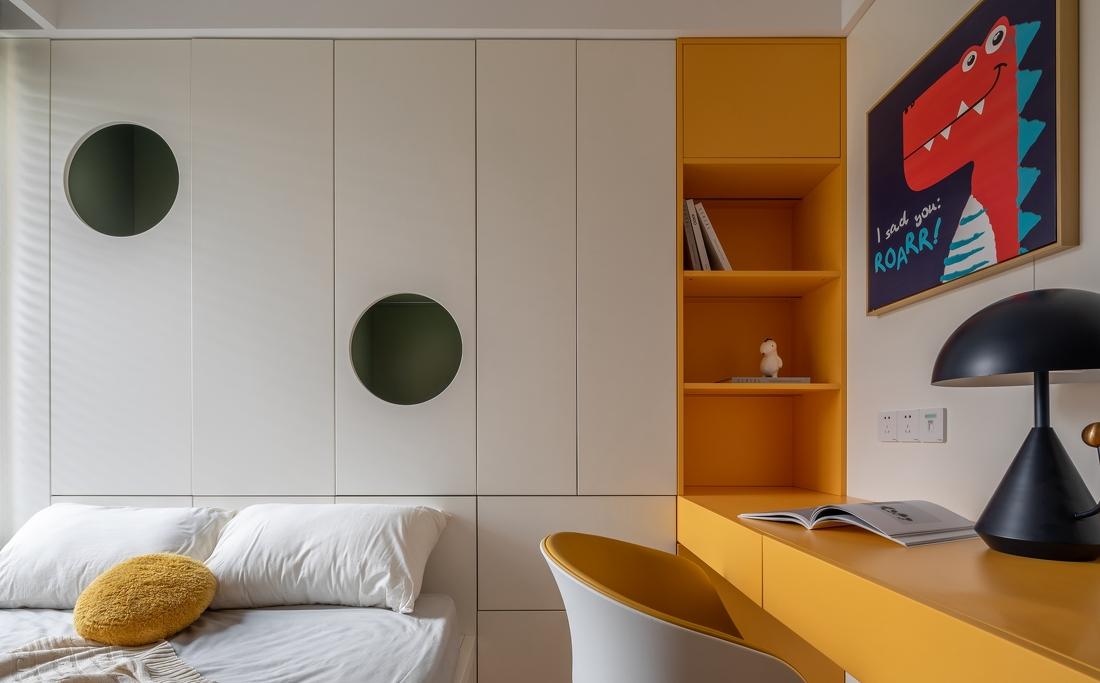 孟菲斯风格三代同堂温馨家居设计-52