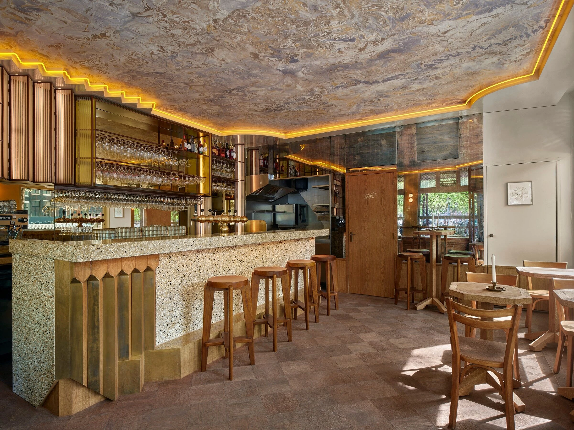 玛塞拉咖啡馆丨荷兰阿姆斯特丹丨Studio Modijefsky-24