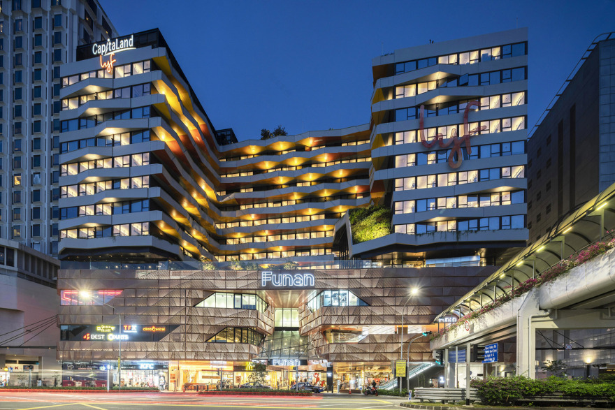 Funan 商业综合体丨新加坡丨Woods Bagot-47