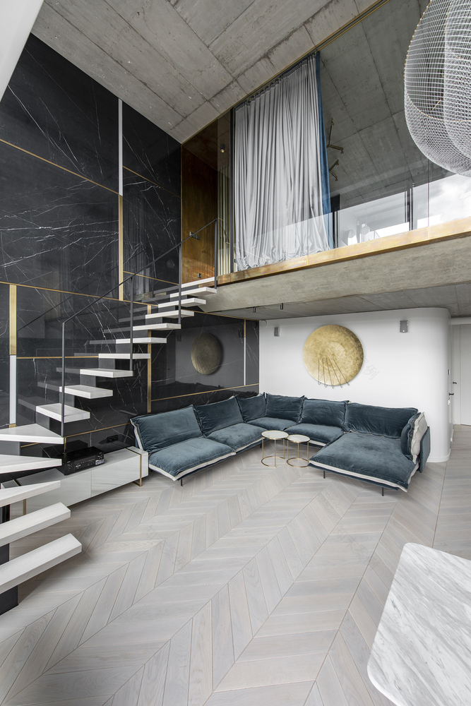 双层公寓的视觉盛宴-22