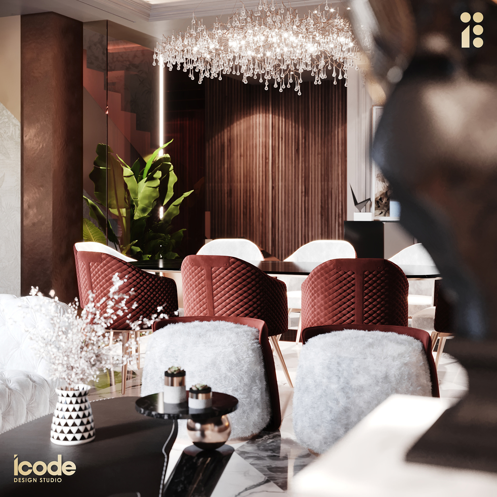 ICODE DESIGN STUDIO 豪华接待室设计-33