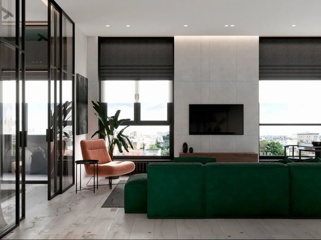 现代家居设计典范丨Simple Form Interiors-38