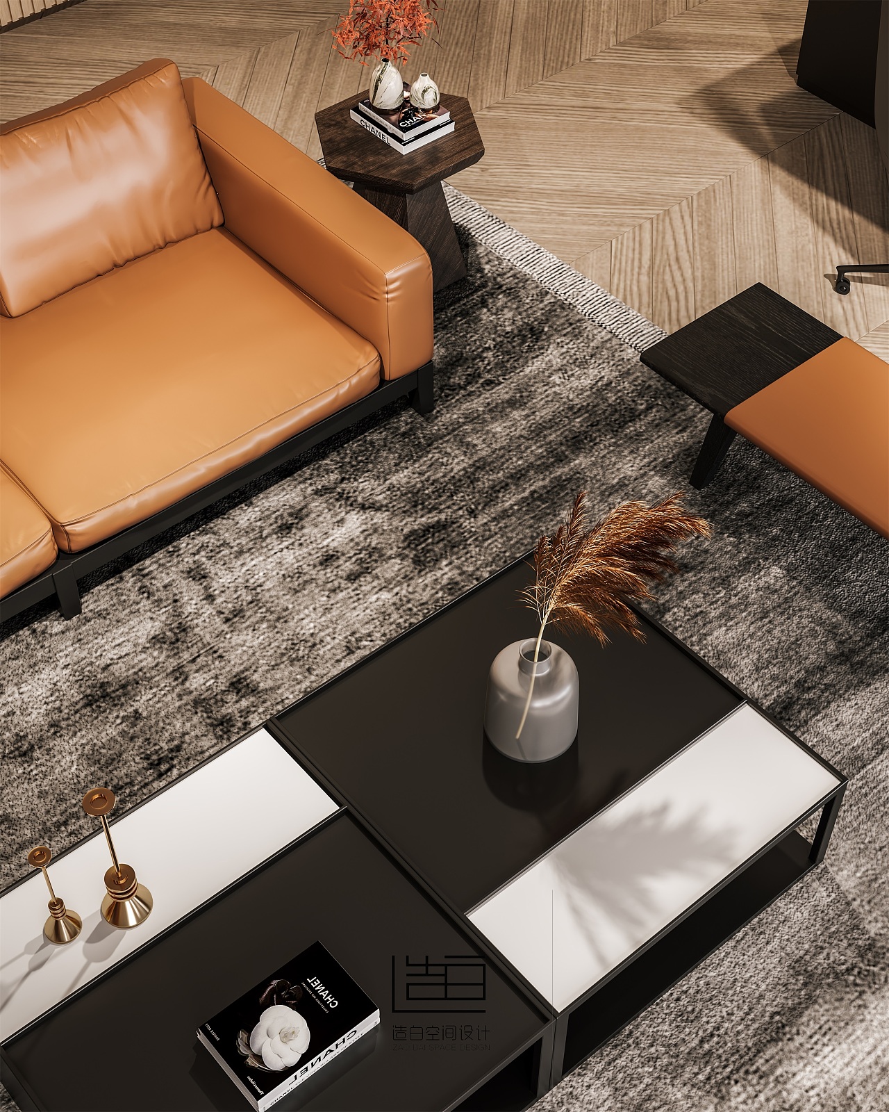 金该表现 | 招商办公设计表现 -22