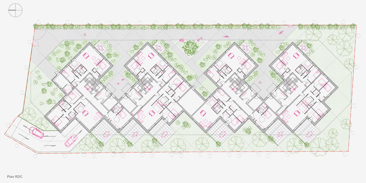 36套集群式集体住宅项目丨法国丨CoCo architecture-3