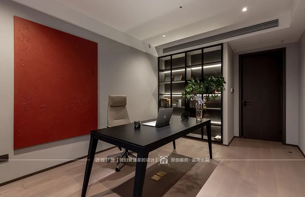 《卫士》现代轻奢实景案例丨匠程装饰-84