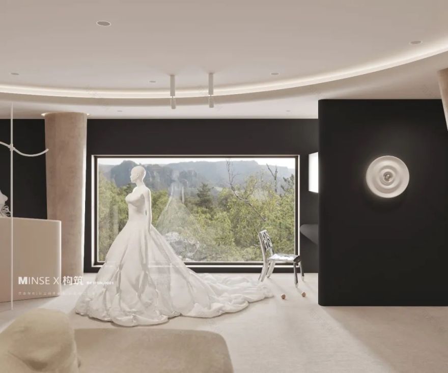白月光 X 廿柒婚纱体验店丨中国上海丨民舍制作空间设计 X 构筑空间设计-28