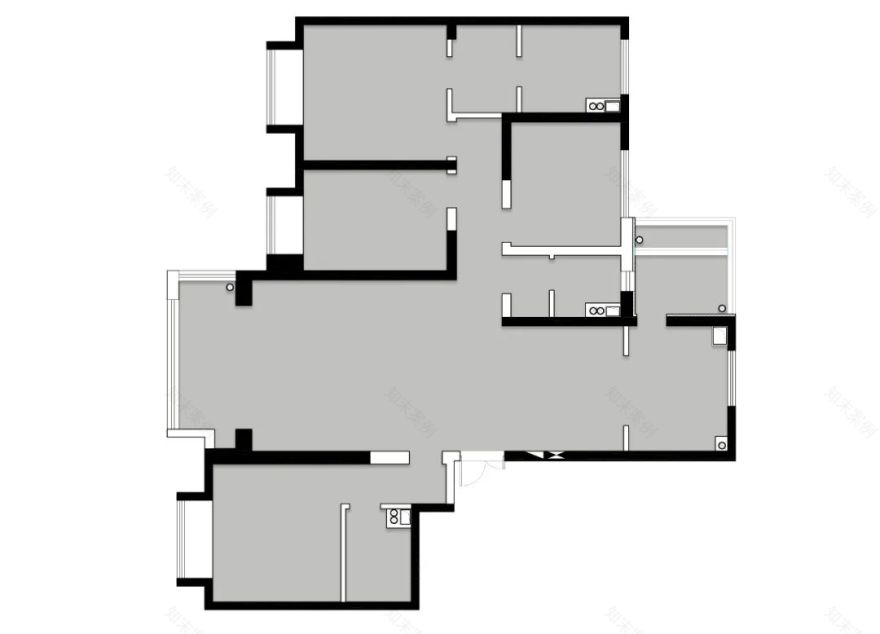 万达天樾丨中国西安丨意合空间设计-9