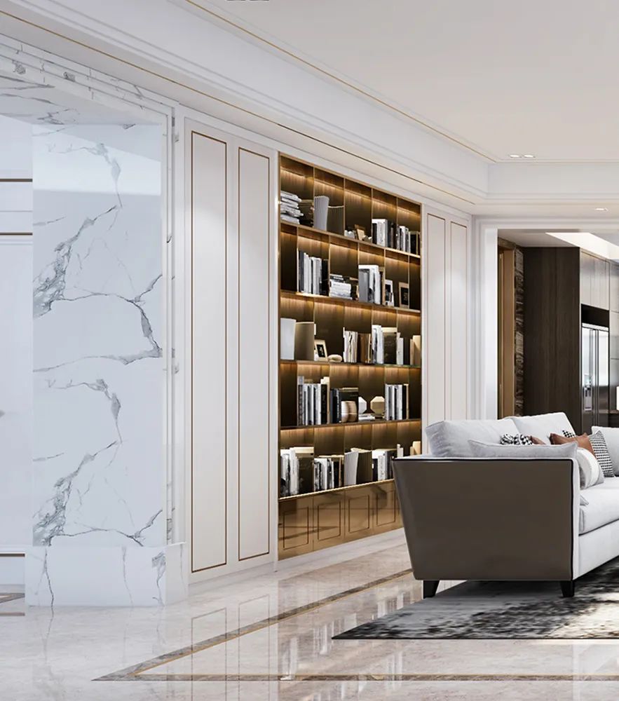 独栋别墅,1700㎡北京丽宫,典雅与现代交融之美丨中国北京丨方鲲国际设计事务所-16