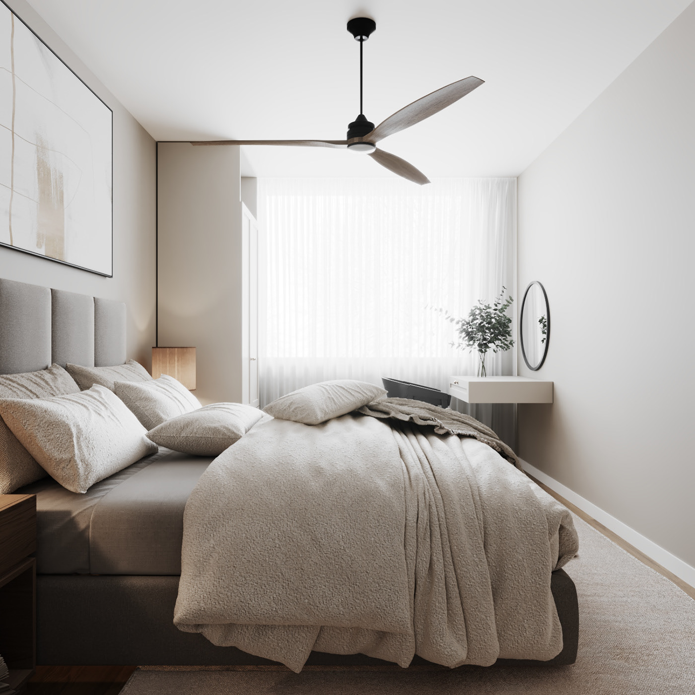 中性色系住宅丨中国-13