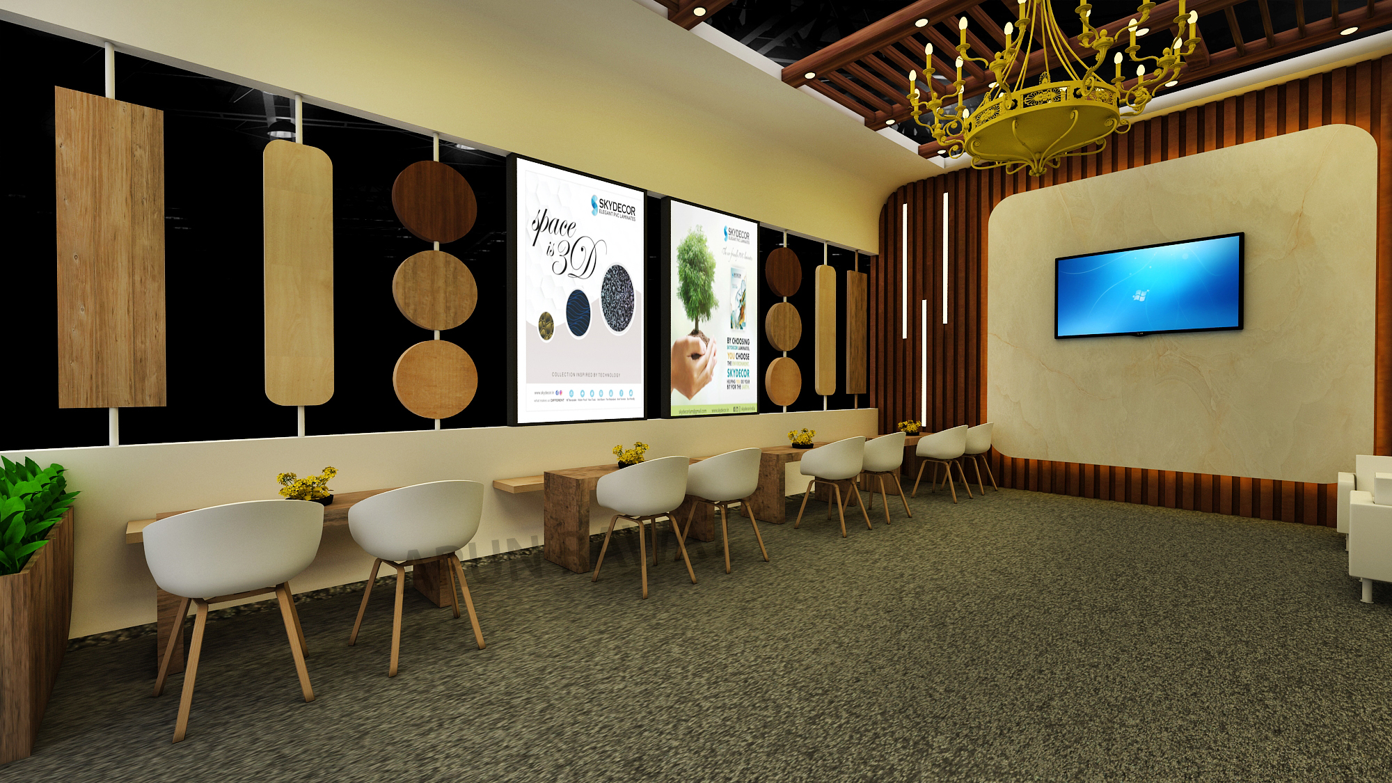 Skydecor laminates Exhibition Design-4