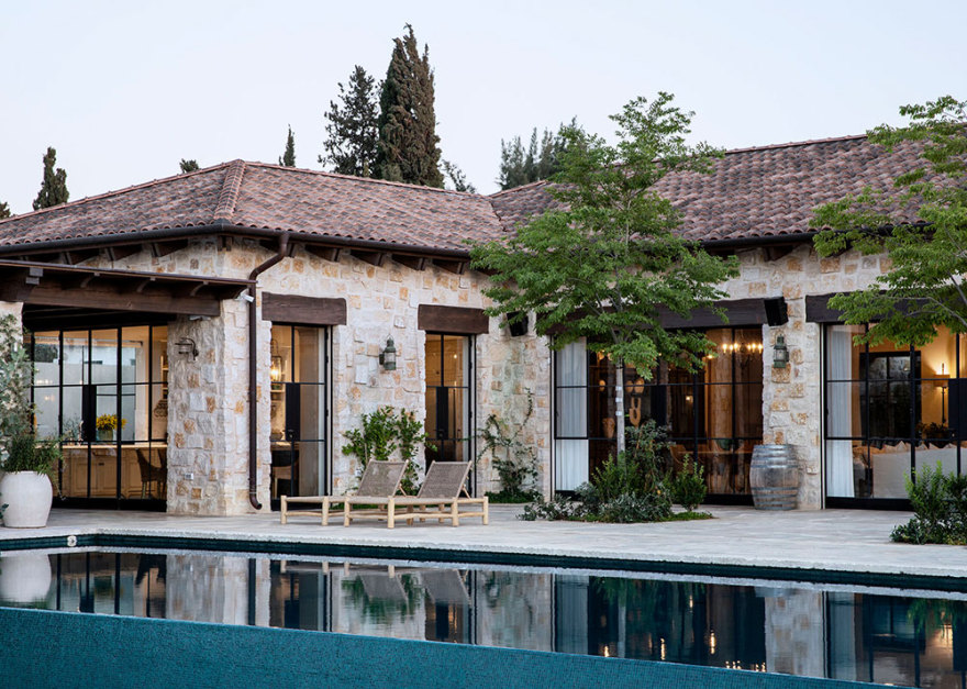 以色列白色石屋 | 地中海与美式风格的完美融合-2